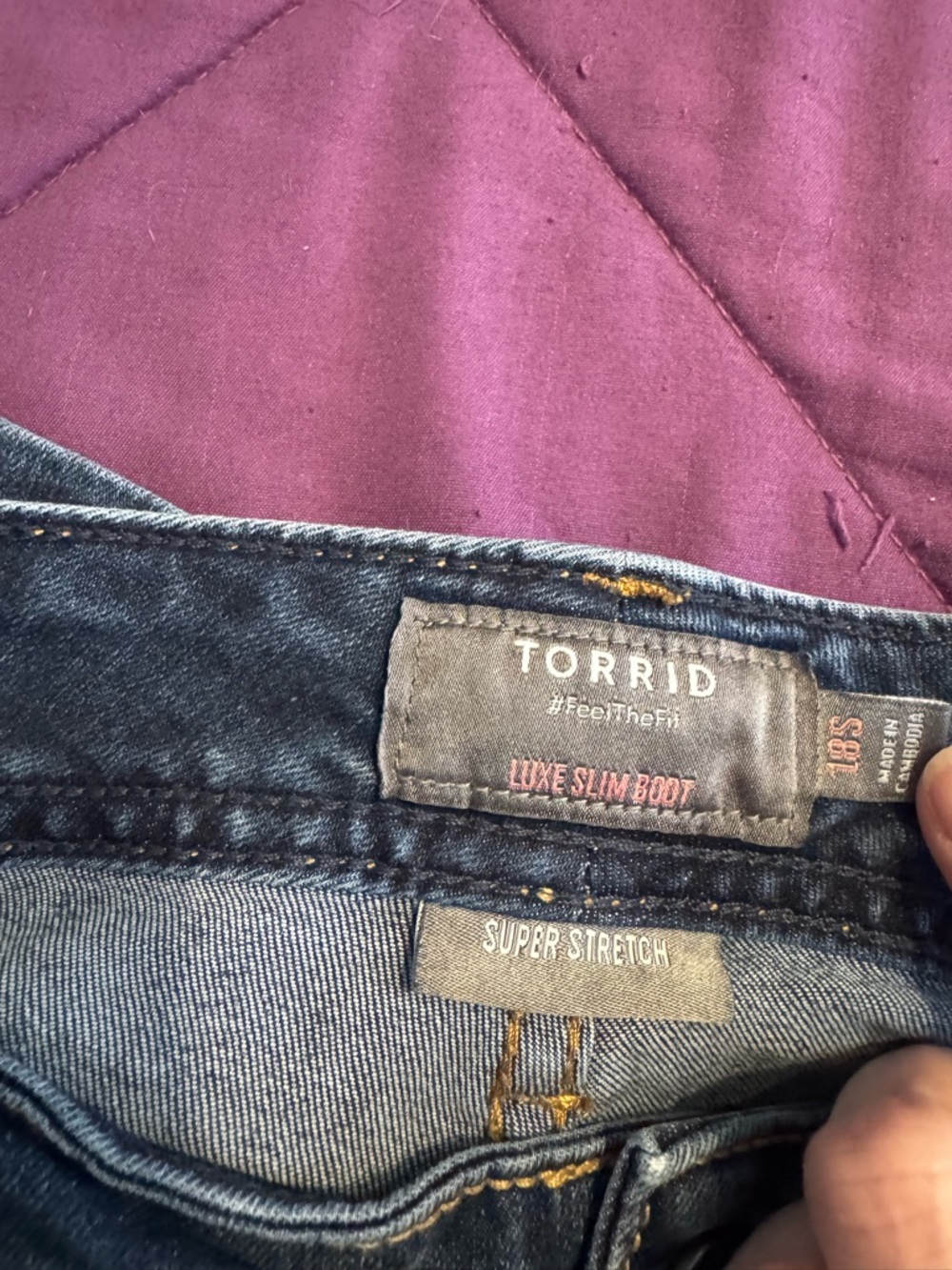 torrid Women's Boot Cut Jeans - Picture 3 of 4